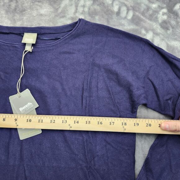 Bench Urbanwear Womens long-sleeve blue sweater size Small - Picture 7 of 9